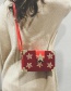 Vintage Red Star Pattern Decorated Bag