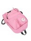 Fashion Pink Chain Decorated Backpack