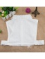 Fashion White Hollow Out Decorated Fake Collar