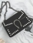 Fashion Black Dragon Shape Decorated Bag