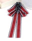 Elegant Red Tassel Decorated Bow-tie