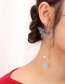 Fashion Gray Butterfly Shape Decorated Earrings