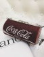 Fashion Black Coke Bottle Shape Decorated Shoulder Bag