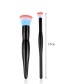 Fashion Red+blue Color Matching Decorated Makeup Brush (2pcs)