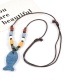 Fashion Light Green Fish Shape Decorated Necklace