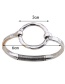 Fashion Silver Color Circular Ring Shape Decorated Bracelet