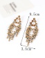 Fashion Sapphire Blue Pure Color Decorated Earrings