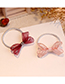 Fashion Red Color-matching Shape Decorated Hair Band