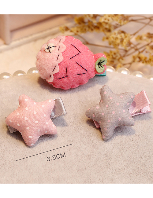 Lovely Pink Pig Shape Decorated Hair Band