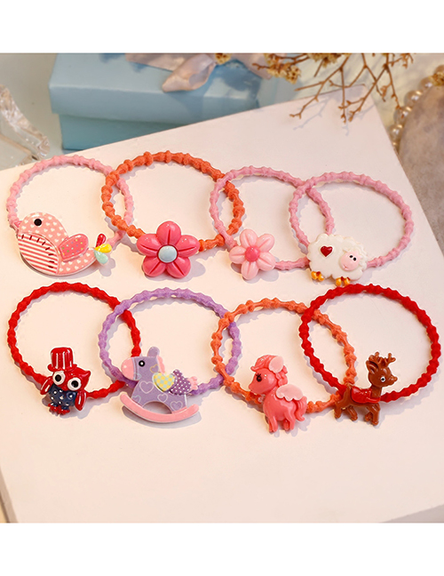 Lovely Pink Bird Shape Decorated Hair Band