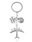 Fashion Silver Color Aircraft Shape Decorated Necklace