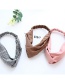 Lovely Coffee Pure Color Decorated Hair Band