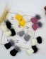 Fashion White Hat Shape Decorated Simple Earrings