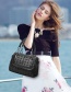 Fashion Black Rivet Decorated Simple Shoulder Bag