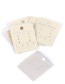 Fashion Gray Square Shape Design Simple Card(100pcs)