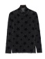 Trendy Red Stars Pattern Decorated Thicken Shirt