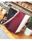 Fashion Red Start Pattern Decorated Shoulder Bag(2pcs)