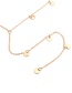 Fashion Gold Color Sequins Decorated Necklace