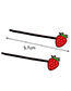 Lovely Red Cartoon Strawberry Decorated Hair Clip(1pair)