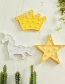 Lovely Yellow Crown Shape Decorated Lighting