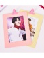 Lovely Pink Heart Shape Decorated Folder (5pcs)