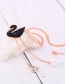 Fashion Gold Color+black Swan Shape Decorated Necklace