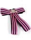 Fashion Plum Red +black Embroidered Insect Decorated Bowknot Brooch