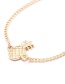 Elegant Gold Color Pineapple Shape Decorated Bracelet