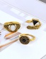 Fashion Gold Color Flower Pattern Decorated Ring Sets(10pcs)