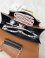 Fashion Khaki Belt Buckle Decorated Bag