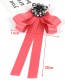 Fashion Pink Butterfly Shape Decorated Brooch