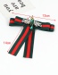 Fashion Green+red Bee Shape Decortaed Brooch