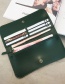 Fashion Black Square Shape Decorated Wallet