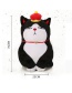 Lovely Black+red Cat Shape Decorated Backpack