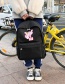 Fashion Red Pink Panther Decorated Backpack