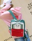 Lovely Green Panda Shape Decorated Backpack
