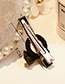 Fashion Khaki Bowknot Decorated Simple Hair Clip