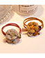 Fashion Multi-color Flower Decorated Double Layer Hair Band