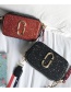 Fashion Red G Shape Decorated Bag