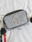 Fashion Silver Color G Shape Decorated Bag
