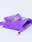 Lovely Purple Cartoon Unicorn Design Cosmetic Bag(or Wallet)