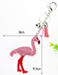 Lovely Pink Flamingo&tassel Decorated Ornaments