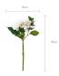 Fashion White Flowers Decorated Simple Ornament