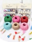 Fashion Multi-color Color Matching Decorated Clips(20pcswith Rope)