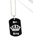 Fashion Silver Color King Pattern Decorated Necklace