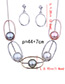 Elegant Silver Color Hollow Out Decorated Jewelry Sets