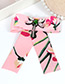 Elegant Pink Dragonfly Shape Decorated Brooch