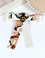 Fashion White Bee Shape Decorated Bowknot Brooch