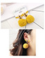 Personality Black Bee Shape Decorated Earrings