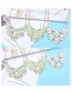 Fashion White Flower Decorated Simple Necklace